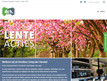 Tablet Screenshot of dch.nl